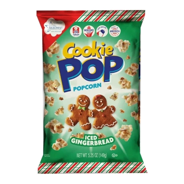 Gingerbread Popcorn Gingerbread Popcorn